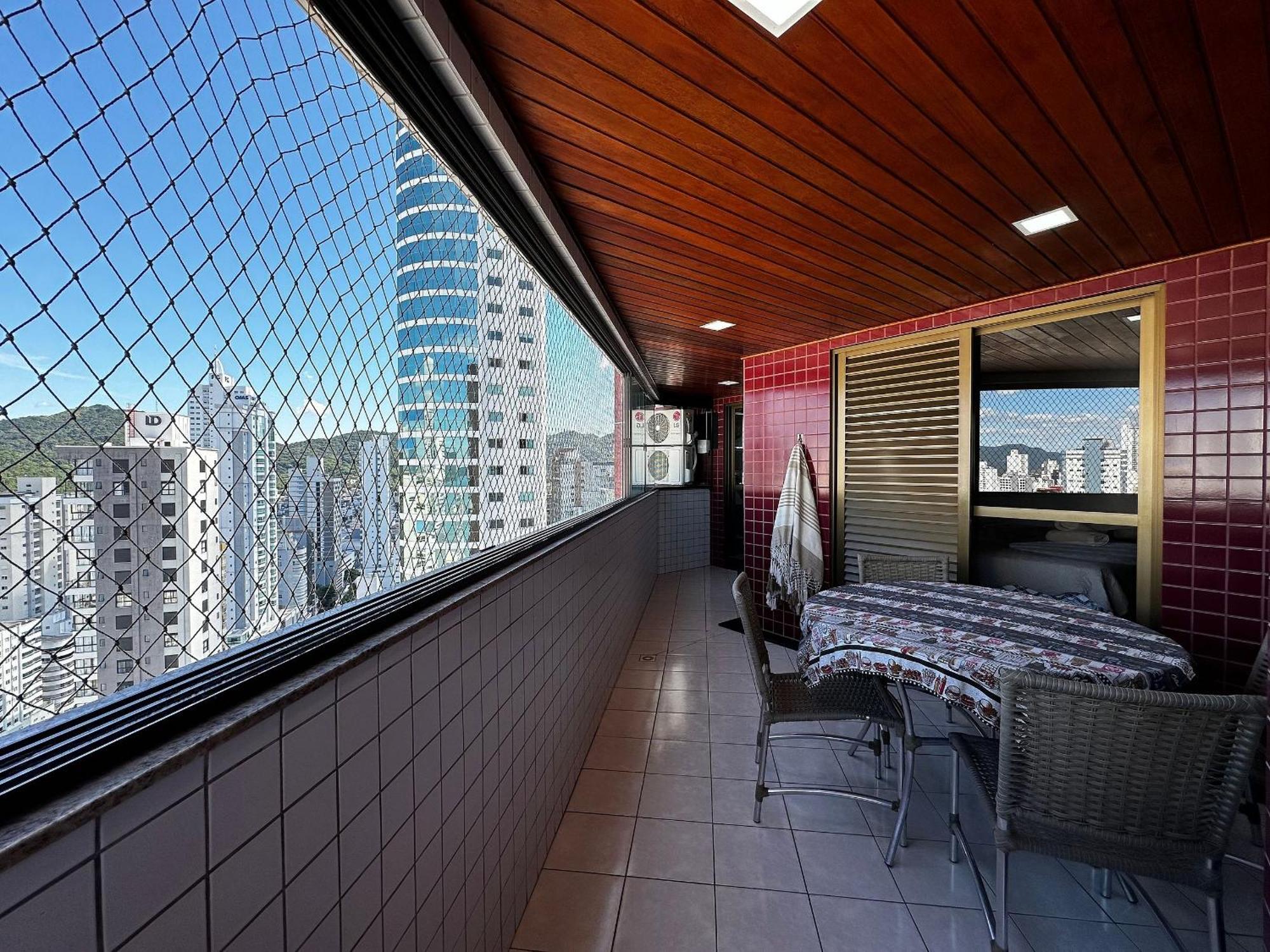 Ct01- Vista Mar| Telas Protecao| Churrasq, Garagem Balneário Camboriú Екстериор снимка